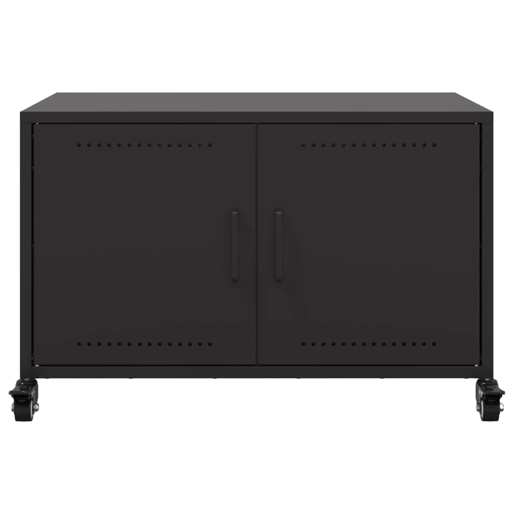 TV-Möbel DIV. TV-Bänk Svart 68x39x43,5 cm stål