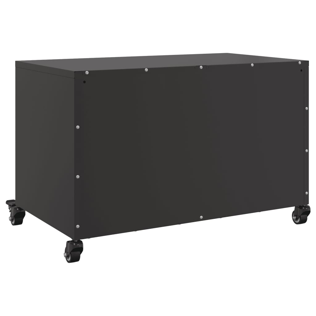 TV-Möbel DIV. TV-Bänk Svart 68x39x43,5 cm stål