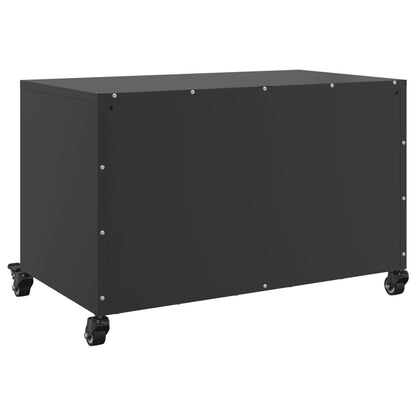 TV-Möbel DIV. TV-Bänk Svart 68x39x43,5 cm stål