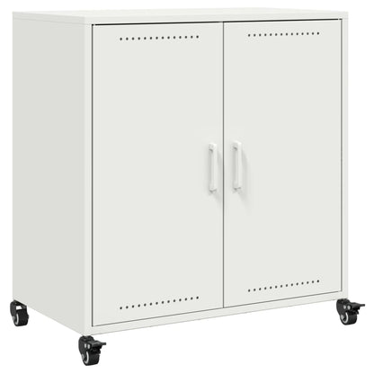 Skänk Vit 68x39x72 cm stål