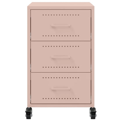Sängbord Nattduksbord DIV. rosa 36x39x59 cm stål