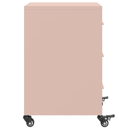 Sängbord Nattduksbord DIV. rosa 36x39x59 cm stål