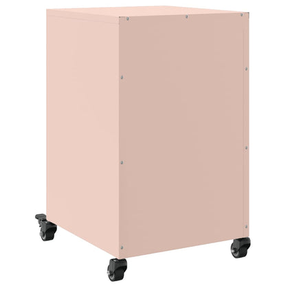 Sängbord Nattduksbord DIV. rosa 36x39x59 cm stål