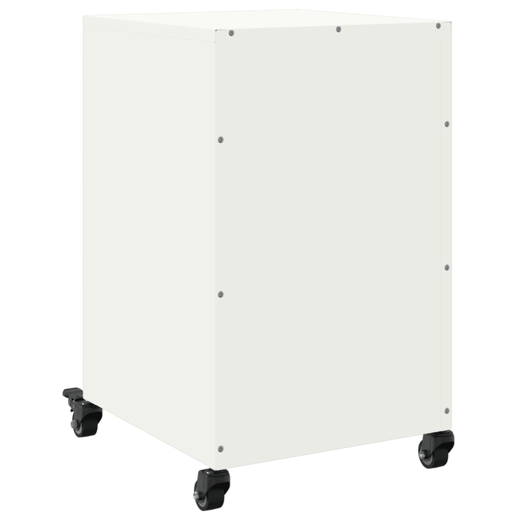 Sängbord Nattduksbord DIV. Vit 36x39x59 cm stål