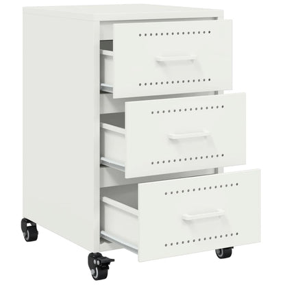 Sängbord Nattduksbord DIV. Vit 36x39x59 cm stål