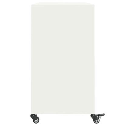 Skänk DIV. Vit 100,5x39x72 cm stål