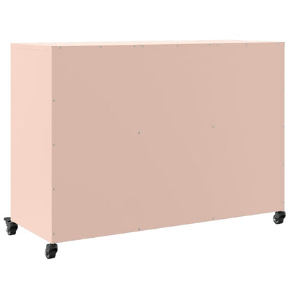 Skänk DIV. rosa 100,5x39x72 cm stål