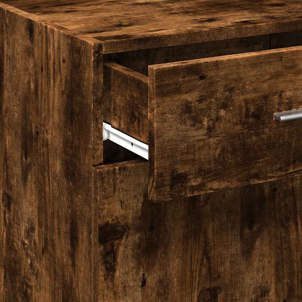 Skänk Rökfärgad Ek 45x42,5x93 cm