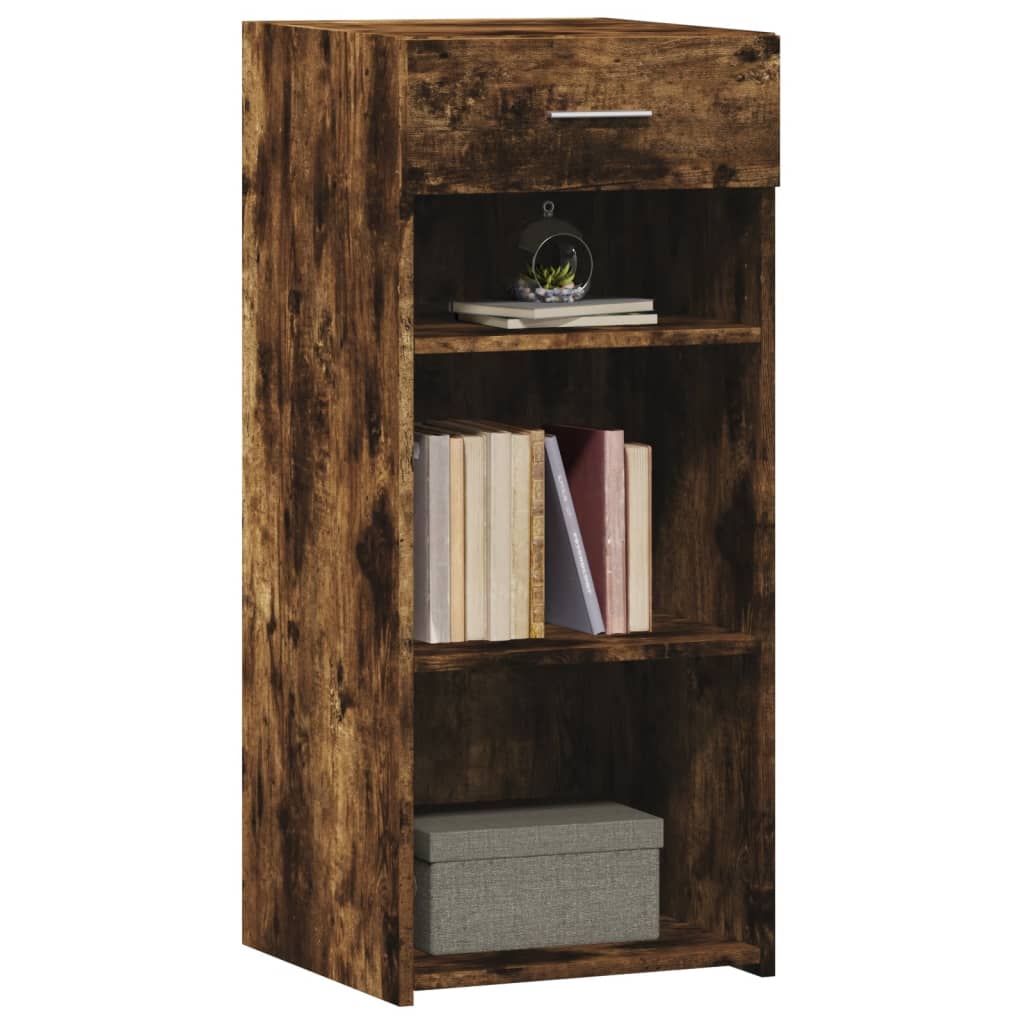 Skänk Rökfärgad Ek 40x42,5x93 cm