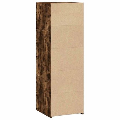 Skåp Rökfärgad Ek 40x41x124 cm