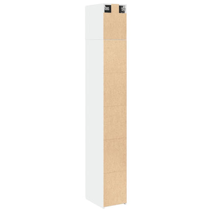 Skåp Vit 30x42,5x225 cm