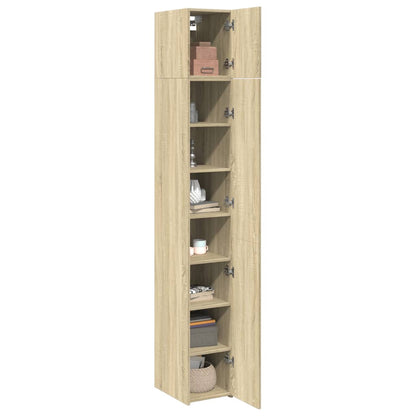Skåp Sonoma Ek 30x42,5x225 cm