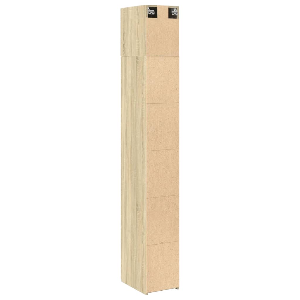 Skåp Sonoma Ek 30x42,5x225 cm