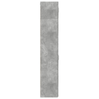 Skåp Betonggrå 30x42,5x225 cm
