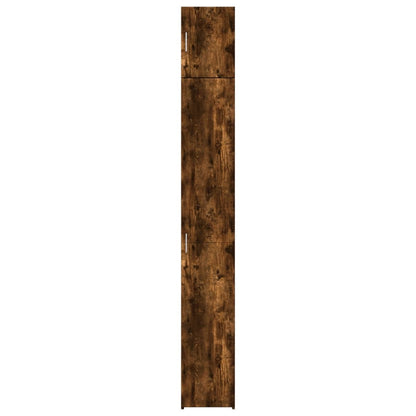 Skåp Rökfärgad Ek 30x42,5x225cm