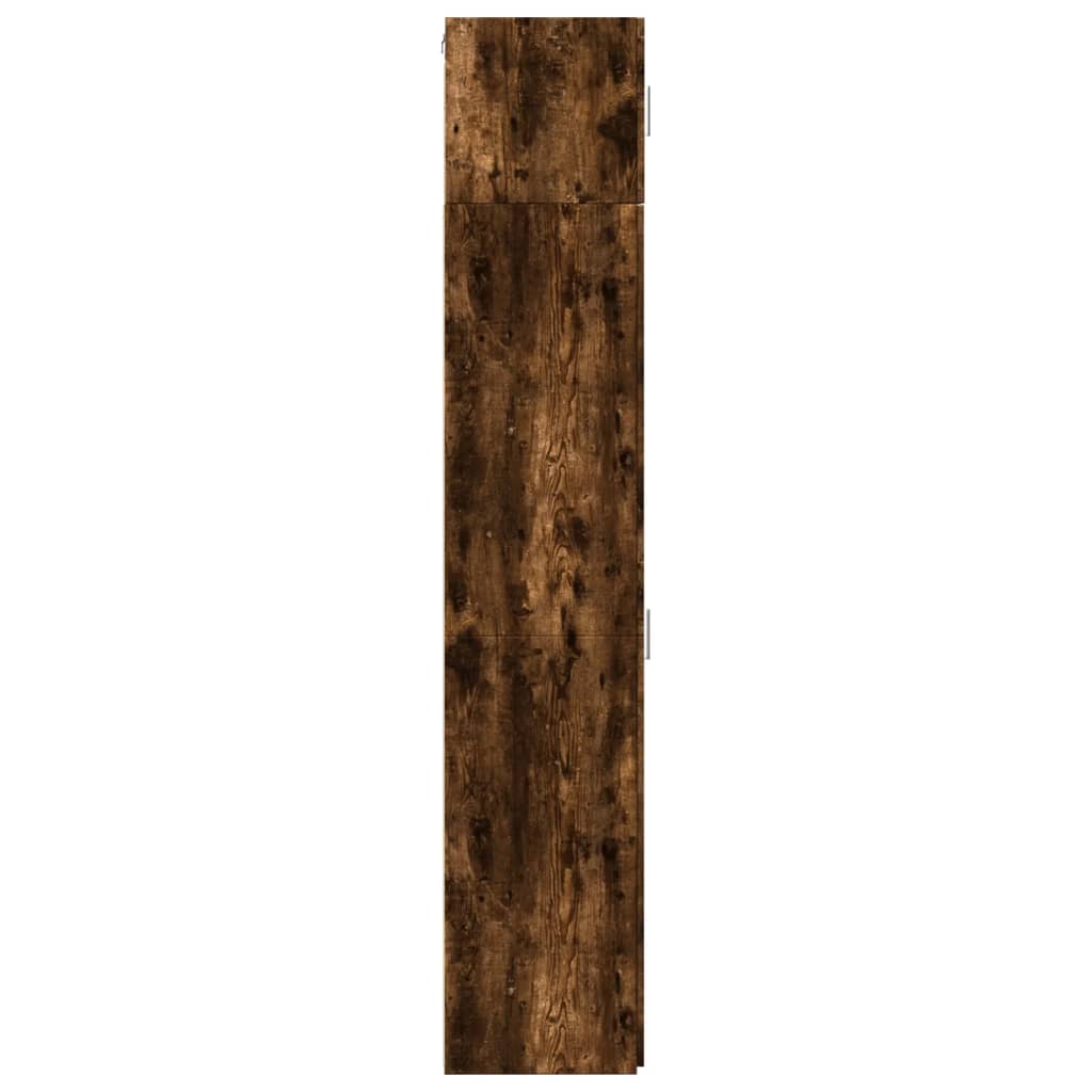 Skåp Rökfärgad Ek 30x42,5x225cm
