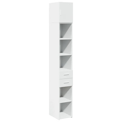 Skåp Vit 30x42,5x225 cm