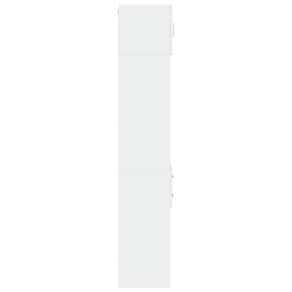 Skåp Vit 30x42,5x225 cm