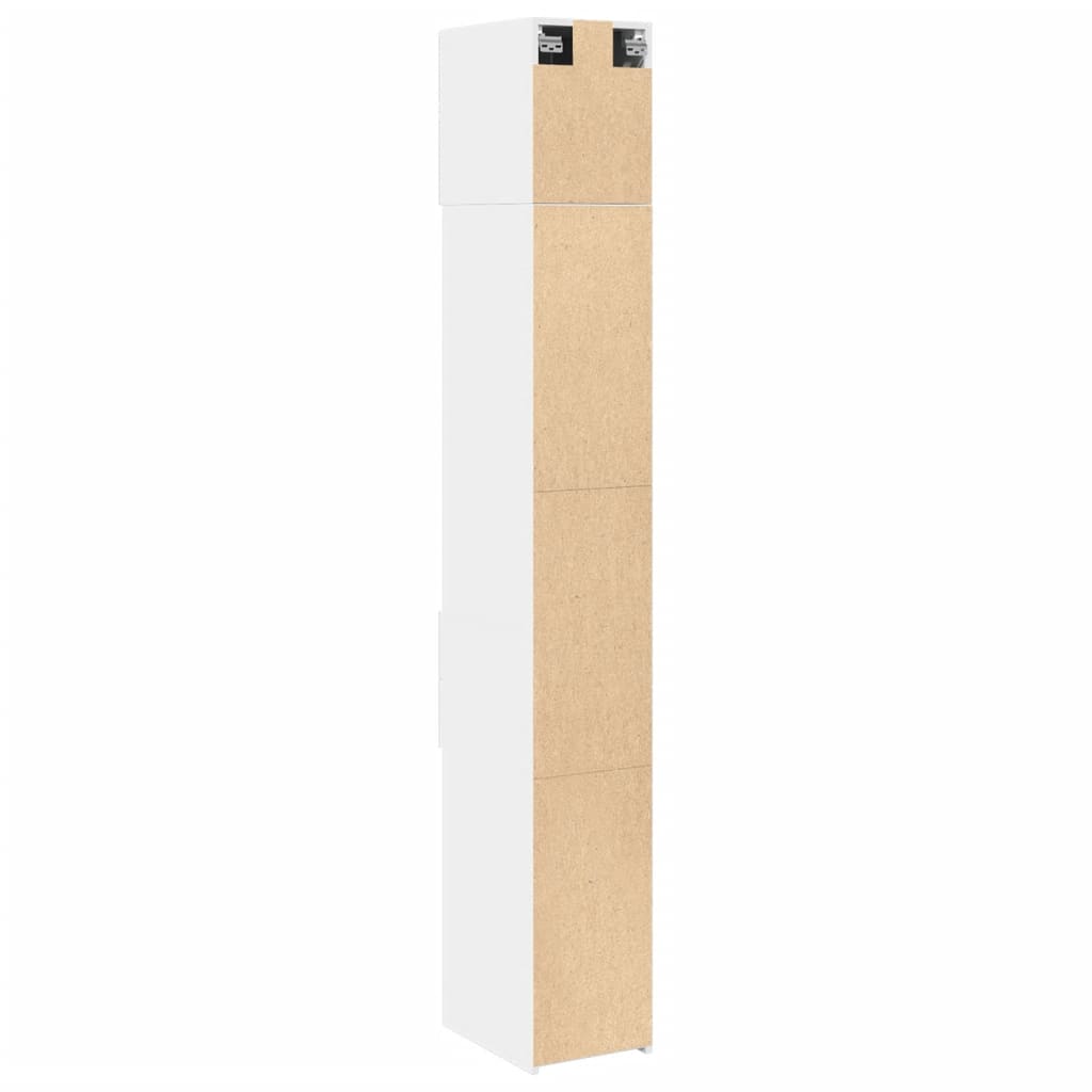 Skåp Vit 30x42,5x225 cm