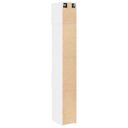 Skåp Vit 30x42,5x225 cm
