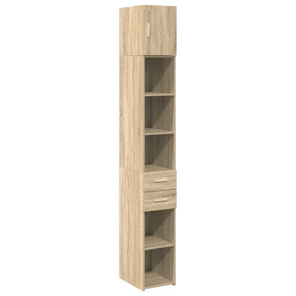 Skåp Sonoma Ek 30x42,5x225 cm