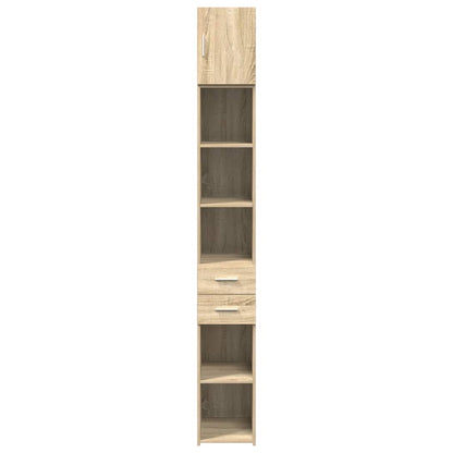 Skåp Sonoma Ek 30x42,5x225 cm