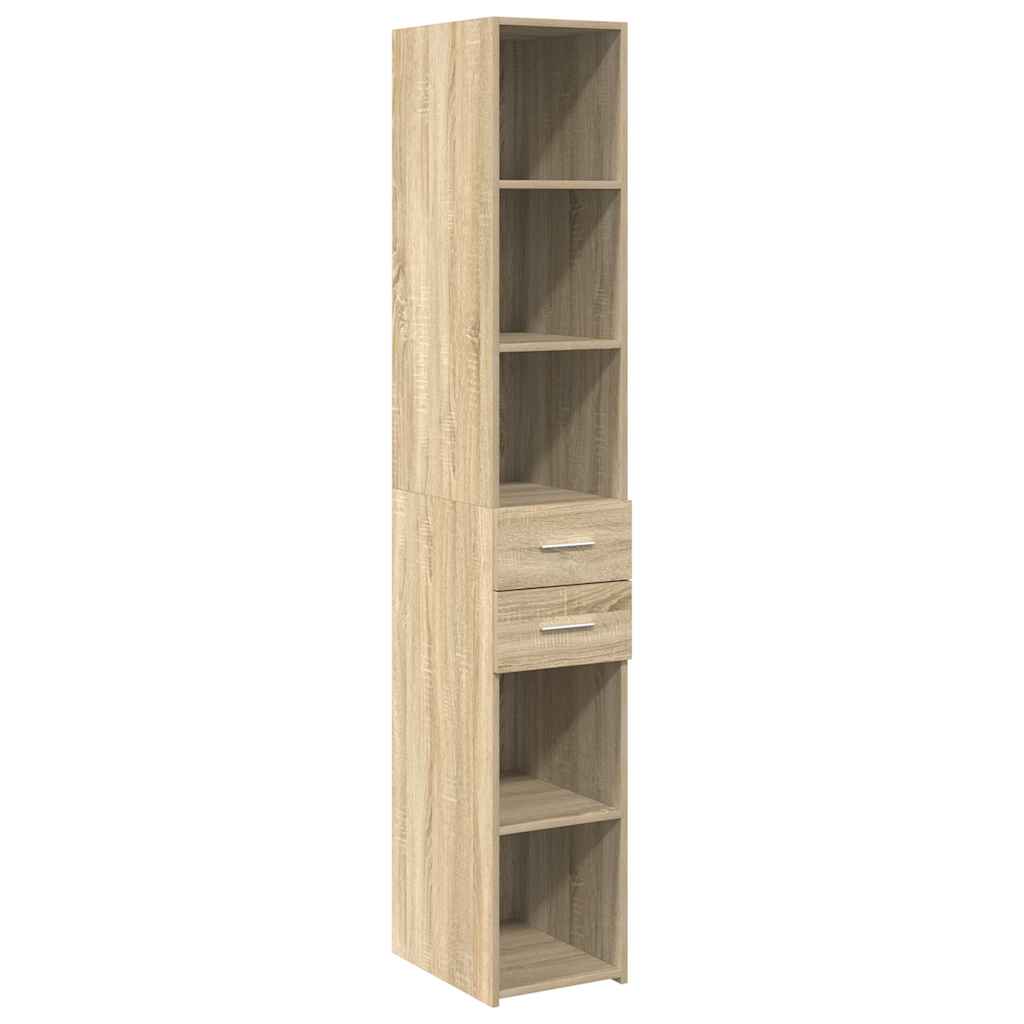 Skåp Sonoma Ek 30x42,5x225 cm