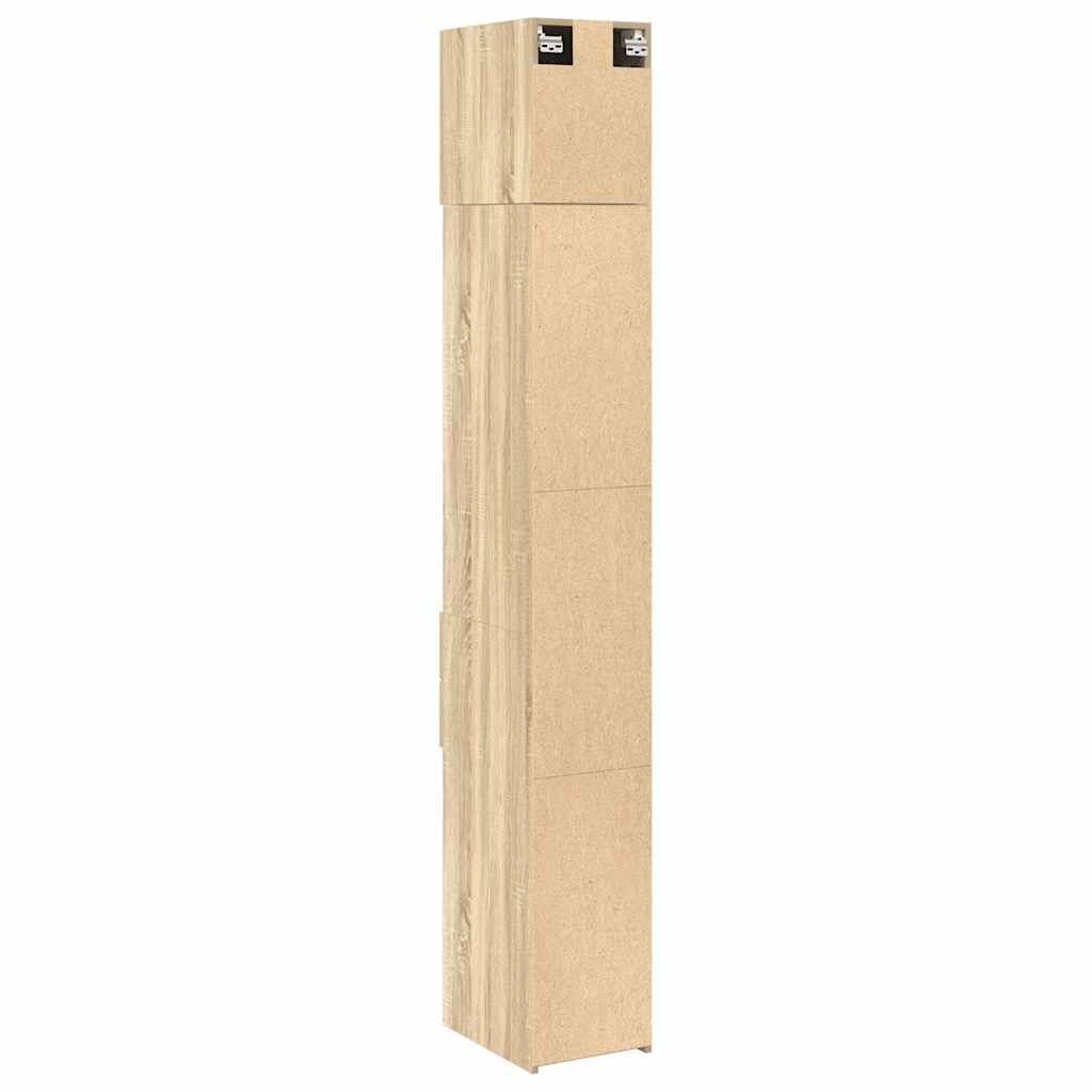Skåp Sonoma Ek 30x42,5x225 cm