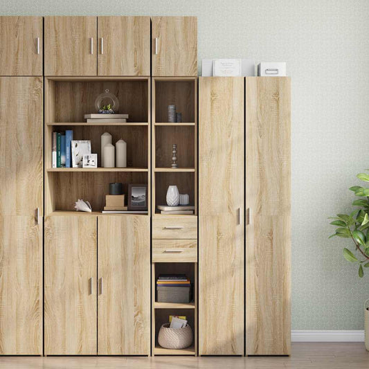 Skåp Sonoma Ek 30x42,5x225 cm
