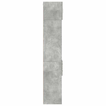 Skåp Betonggrå 30x42,5x225 cm