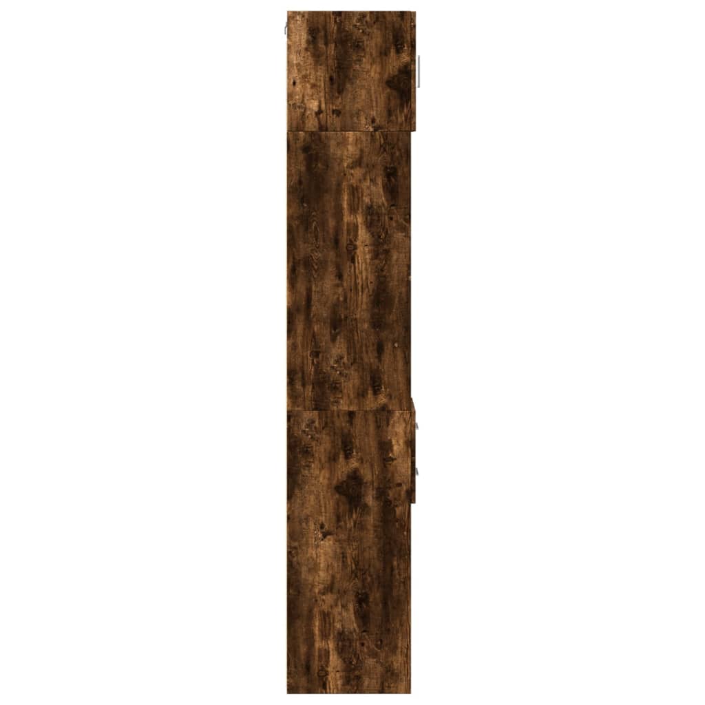 Skåp Rökfärgad Ek 30x42,5x225cm