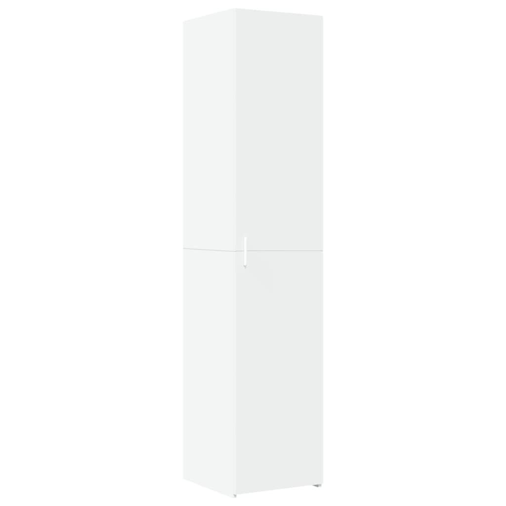 Skåp Vit 40x42,5x225 cm
