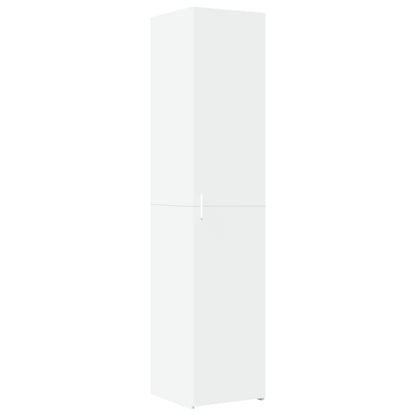 Skåp Vit 40x42,5x225 cm