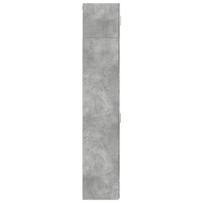 Skåp Betonggrå 40x42,5x225 cm