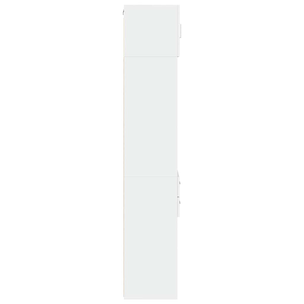 Skåp Vit 40x42,5x225 cm