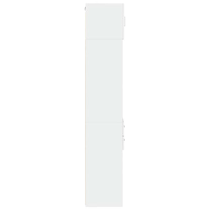 Skåp Vit 40x42,5x225 cm