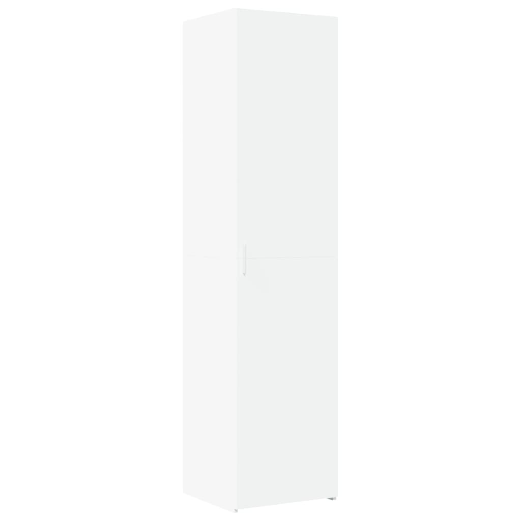 Skåp Vit 45x42,5x225 cm