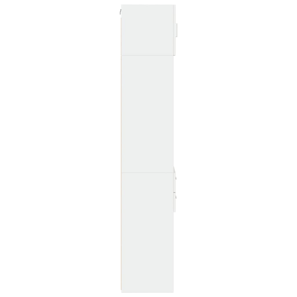 Skåp Vit 45x42,5x225 cm
