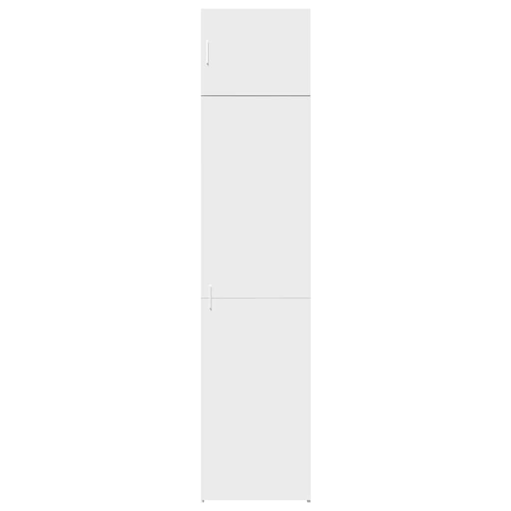 Skåp Vit 50x42,5x225 cm