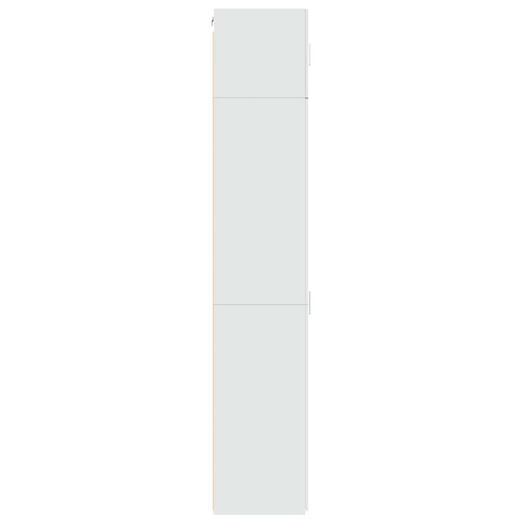 Skåp Vit 50x42,5x225 cm