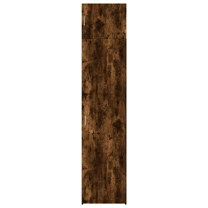 Skåp Rökfärgad Ek 50x42,5x225cm