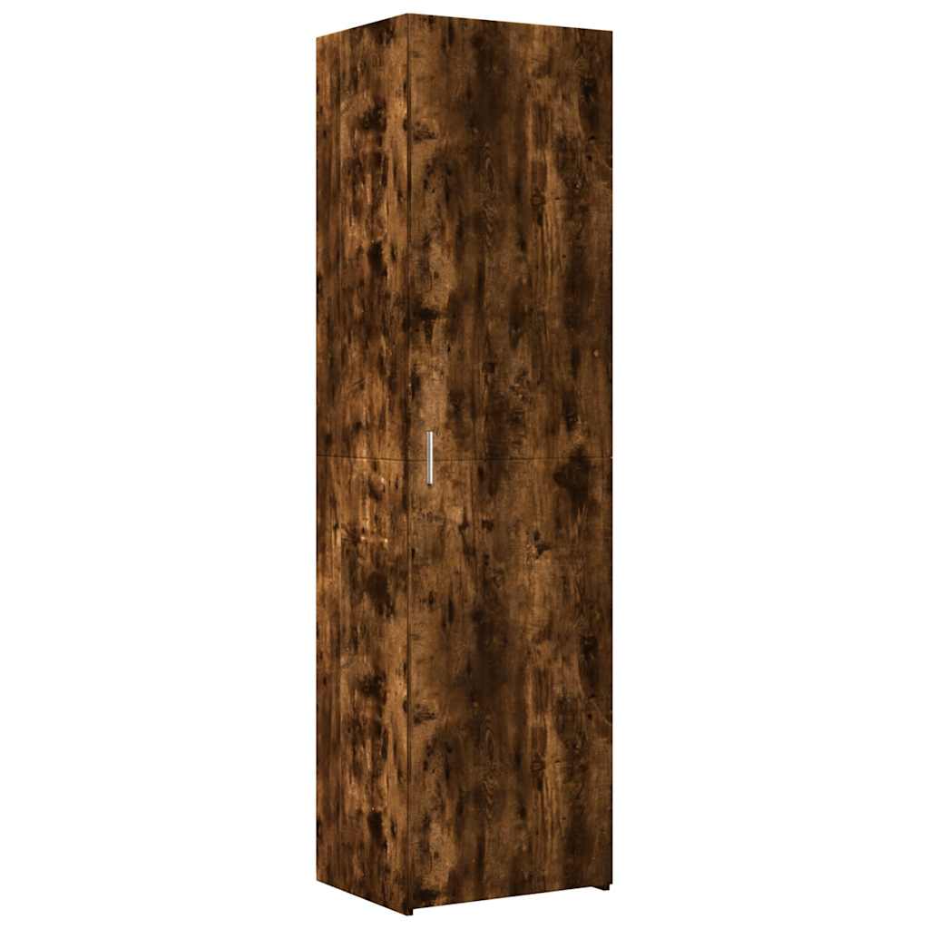 Skåp Rökfärgad Ek 50x42,5x225cm