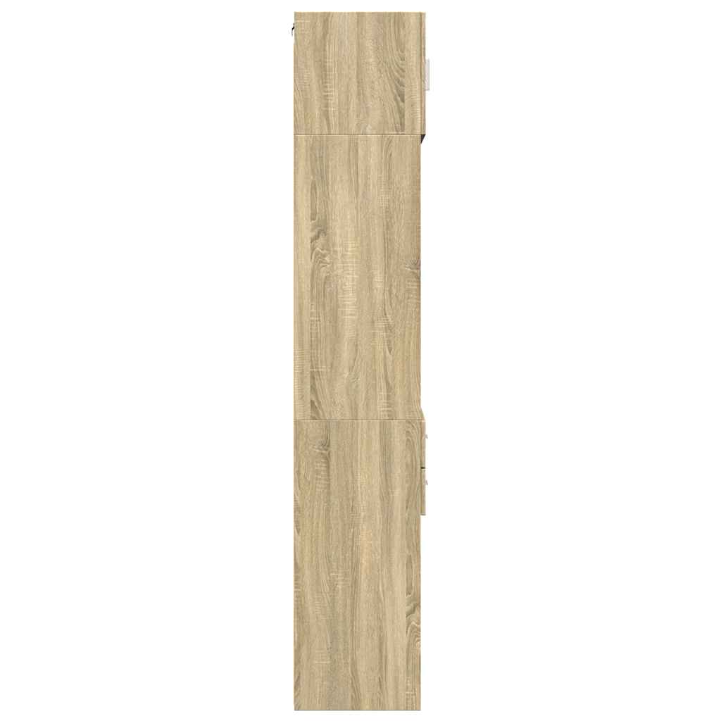 Skåp Sonoma Ek 50x42,5x225 cm