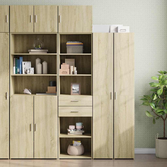 Skåp Sonoma Ek 50x42,5x225 cm