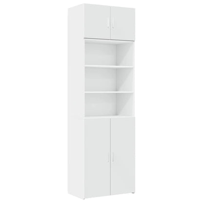 Skåp Vit 70x42,5x225 cm