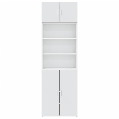 Skåp Vit 70x42,5x225 cm