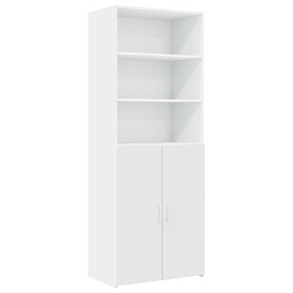 Skåp Vit 70x42,5x225 cm