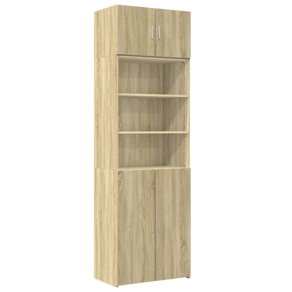 Skåp Sonoma Ek 70x42,5x225 cm