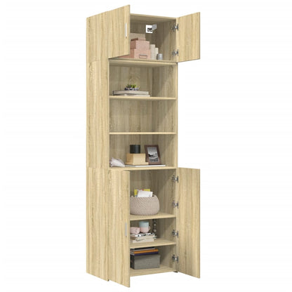 Skåp Sonoma Ek 70x42,5x225 cm
