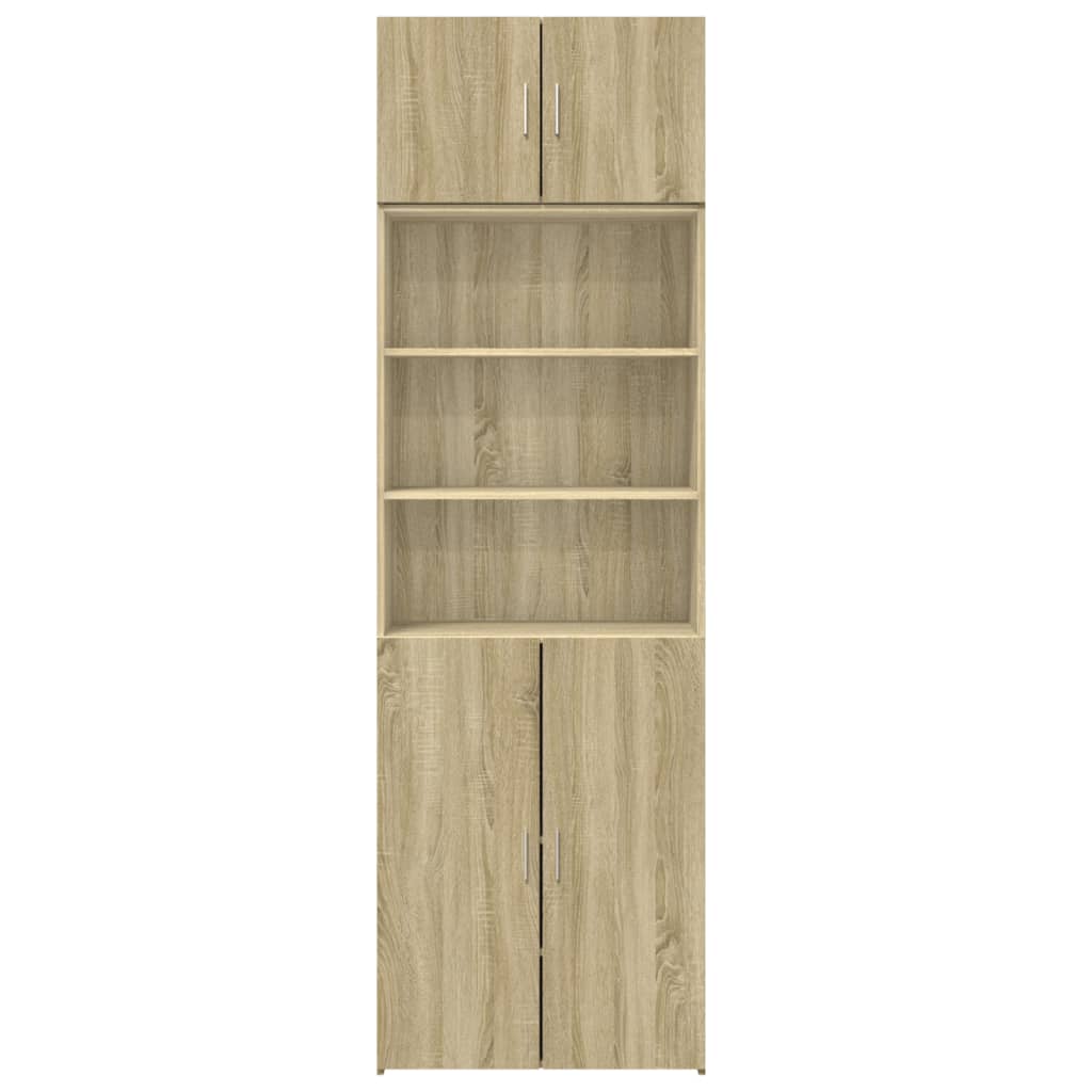 Skåp Sonoma Ek 70x42,5x225 cm